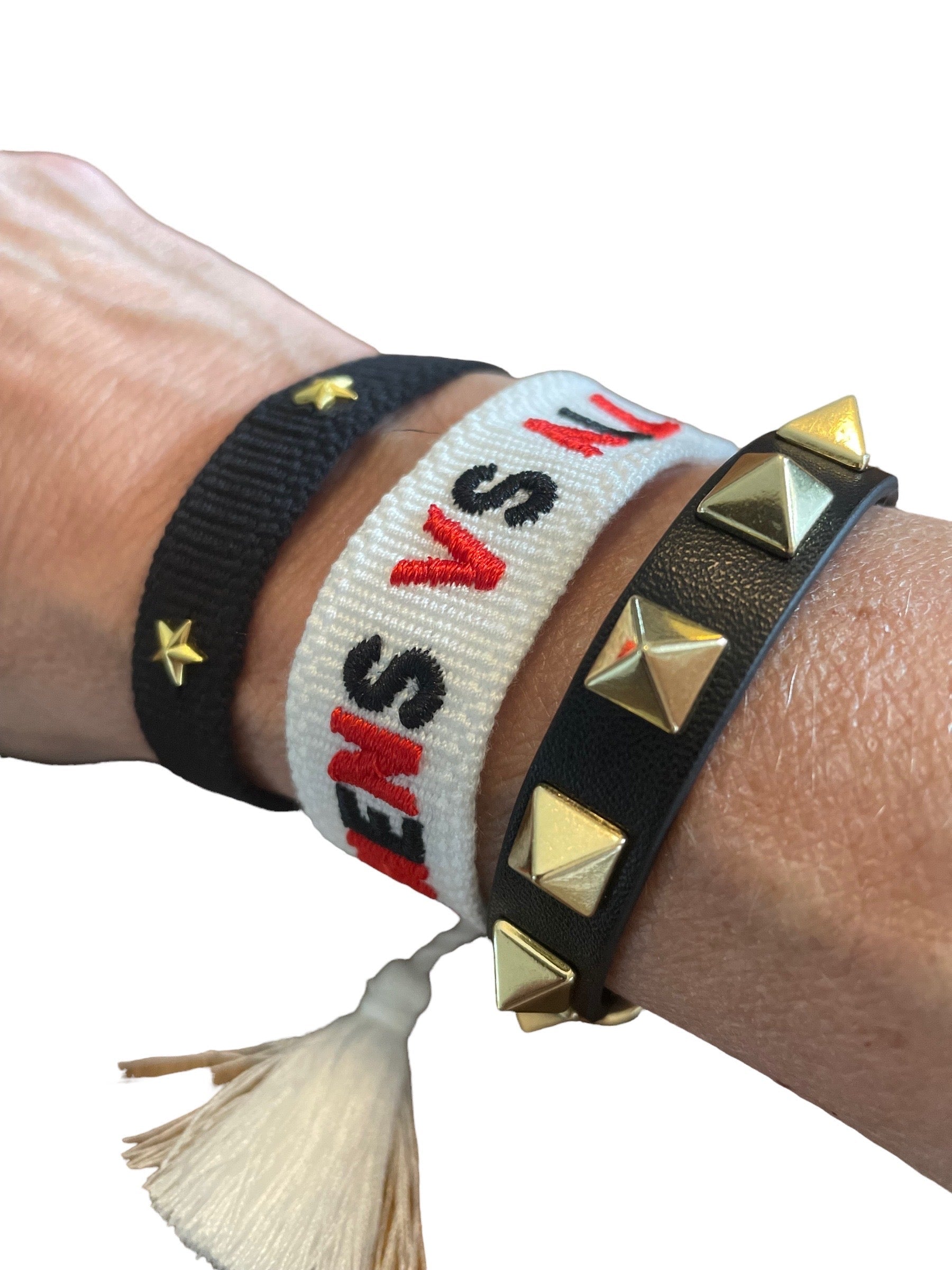 Athens Vs All Y'All Team Tassel Bracelet